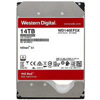 Western Digital 西部数据 红盘Plus系列 3.5英寸 NAS硬盘 14TB（CMR、7200rpm、512MB）WD140EFZX