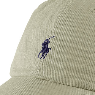 Ralph Lauren/拉夫劳伦男配 经典款棉质卡其棒球帽RL51285 400-棕色 ONE