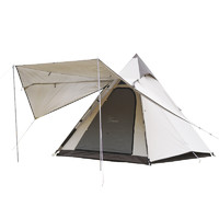 vidalido 维达利多 自动印第安帐篷 白色 320*250*220cm 3-4人