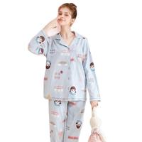 FENTENG 芬腾 女士家居服套装 Q9983733023 冰兰 XL