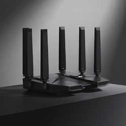 zte中兴ax5400pro双频5400m家用级千兆mesh无线路由器wifi6暗夜黑