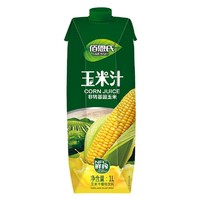 BAIENSHI 佰恩氏 玉米汁 1L*2瓶