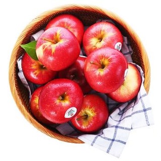 五丰 新西兰进口皇后红玫瑰苹果 5kg装 一级果 单果重约130-170g 新鲜水果