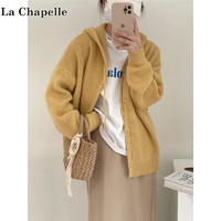 La Chapelle 女士连帽针织开衫