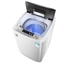 AUX 奥克斯 全自动洗衣机 家用波轮带热烘干迷你小型滚筒甩干宿舍租房宿舍婴儿童洗