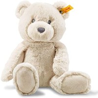 Steiff 241536 柔软可爱的朋友泰迪熊 Teddyb。 Bearzy 28 米色，（1 件装）