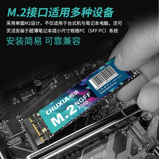 CHUXIA 储侠 M.2固态硬盘SATA 256GB