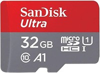 SanDisk 闪迪 Ultra 128GB microSDXC存储卡+ SD适配器，A1应用程序性能高达100MB / s，Class 10，U1