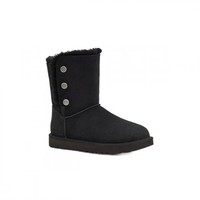 UGG Classic Novelty经典新奇系列 女士中筒雪地靴 1127151 黑色 37