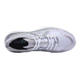 PEAK 匹克 态极 4.0 Pro 男子跑鞋 ET21727H 大白/银色 42