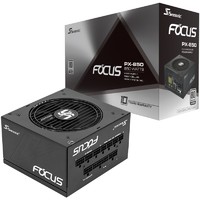 Seasonic 海韵 FOCUS PX-850 白金牌（92%）全模组ATX电源 850W