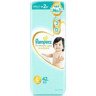 Pampers 帮宝适 一级帮系列 纸尿裤 L40+2片 日版