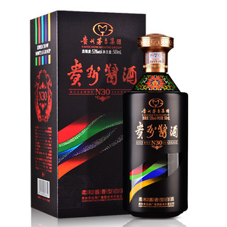 MOUTAI 茅台 酒厂集团技术开发公司 贵州酱酒N30 53度柔和酱香型白酒 500ml单瓶装
