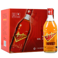 和 酒 上海老酒 五年陈 金色年华 半干型黄酒 375ml*8瓶 礼盒装