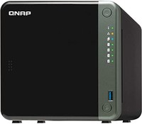 QNAP 威联通 TS-453D-8G 4槽NAS网络存储，适用于具有Intel®Celeron®J4125 CPU和两个2.5GbE端口的专业人士