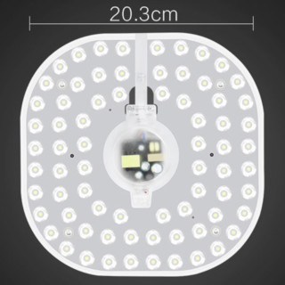 OPPLE 欧普照明 心圆系列 LMZ-LED-MZ0.5×72-01 LED吸顶灯模组 36W 白光 单只装