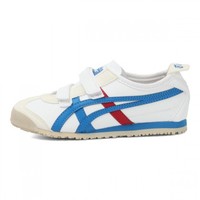 Onitsuka Tiger 鬼塚虎 MEXICO 66 BAJA PS 男女童通用休闲运动鞋 C4D5Y-0143 白色 33码