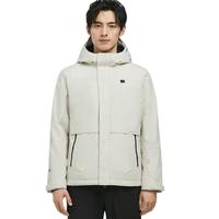 可隆 KOLON SPORT 火山 3.0 男子运动棉服 LHPJ2SN101-OT 燕麦灰 L