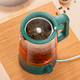  Midea 美的 养生壶 煮茶器智能复古喷淋式煮茶壶1L 电热水壶迷你玻璃花茶壶养生壶MK-C10-C　