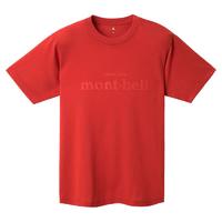 mont·bell 中性速干T恤 1114141-RDBR 红棕色 XL
