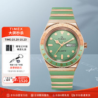 TIMEX 天美时 自营时尚女手表女鲜活配色表盘双指针女士腕表TW2V38700/送礼