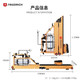 FriedRich 腓特烈 水阻划船机  N1+橡胶木六档可调