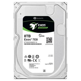 SEAGATE 希捷 企业级硬盘 8TB 256MB 7200转 PMR CMR SAS 希捷银河Exos 7E8系列(ST8000NM001A)