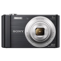SONY 索尼 DSC-W830/W810/W800 便携相机/照相机/卡片机 高清摄像家用拍照 W810-黑色 套餐一