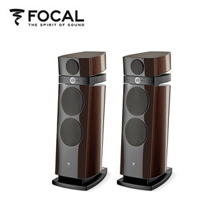 FOCAL 劲浪 音响 MAESTRO UTOPIA III EVO 无源音箱 hifi 2.0 家庭影院环绕落地音箱一对 橡木色