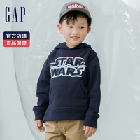 Gap 盖璞 星球大战联名男童洋气抓绒连帽衫733477 秋冬季新款保暖卫衣