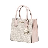 MICHAEL KORS 迈克·科尔斯 美国直邮MK奥莱 MERCER女士单肩托特包mini香草色