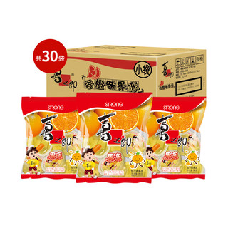 XIZHILANG 喜之郎 水果味果冻 桔子香橙味90g*30袋