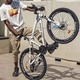LAUXJACK 山地自行车一体轮单车变速公路跑车男女式学生青少年越野赛车 高配辐条白色 26寸