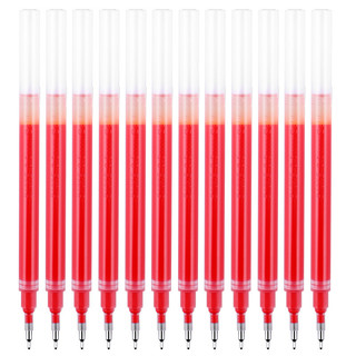 BAOKE 宝克 彩虹系列 PS1870 中性笔替芯 红色 0.5mm 12支装