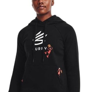 UNDER ARMOUR 安德玛 Curry Elmo Got Game 女子运动卫衣 1369639-001 黑色 S