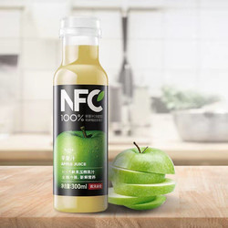 NONGFU SPRING 农夫山泉 NFC低温果汁 苹果汁 300ml*12瓶