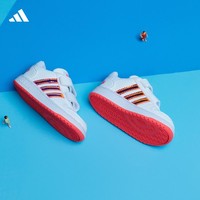 adidas 阿迪达斯 女婴童运动学步鞋白鞋SP  HOOPS FW7614