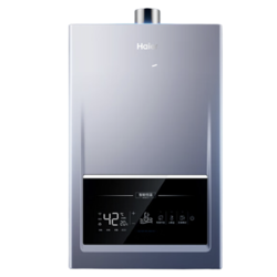 Haier 海尔 13升燃气热水器天然气 无级变频水伺服恒温 静音降噪