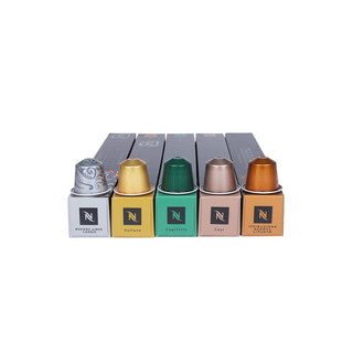 NESPRESSO 浓遇咖啡 Essenza Mini系列 D30 胶囊咖啡机+温和淡雅*5 红色