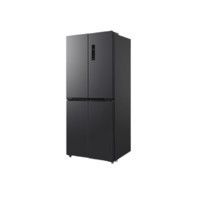 Midea 美的 61厘米薄407升一级智能双变频十字对开双开门四开门家用电冰箱大容量BCD-407WSPZM(E)