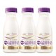 每日鲜语 优护A2β-酪蛋白鲜牛奶250ml*3连瓶 巴氏杀菌 鲜牛奶 鲜奶定期购 分享装