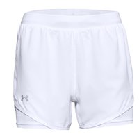 UNDER ARMOUR 安德玛 Fly By 2.0 女子运动短裤 1356200-100 白色 XXL