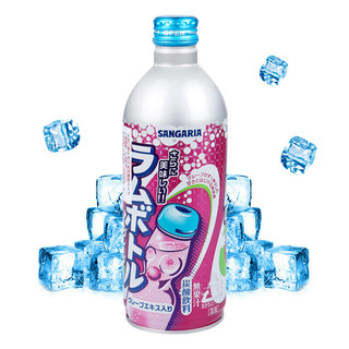 三佳丽 波子汽水 葡萄味 500ml*4瓶