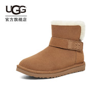 UGG 1137073  LOGO压花束带雪地靴