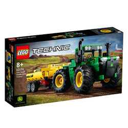 乐高（LEGO）积木玩具 机械组系列 迪尔公司 9620R 四驱拖拉机 42136 颗粒数390