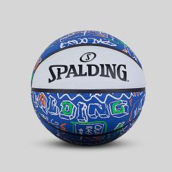 spalding 斯伯丁 篮球彩绘潮流室外橡胶儿童篮球礼物4号球84-443y