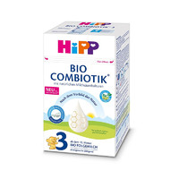 HiPP 喜宝 欧盟有机益生菌较大婴儿配方奶粉 德国珍宝版3段（10-12个月）600g/盒 进口超市