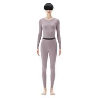 Bananain 蕉内 女士秋衣秋裤套装 B1WT-302++-Z22 藤紫 L