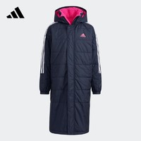 adidas 阿迪达斯 男大童冬季保暖运动梭织棉服 YB FI COAT Q4 H07277