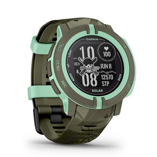 GARMIN 佳明 Instinct 2 航海王联名款 运动手表 010-02627-C2 绿色 45mm 佐罗限定版